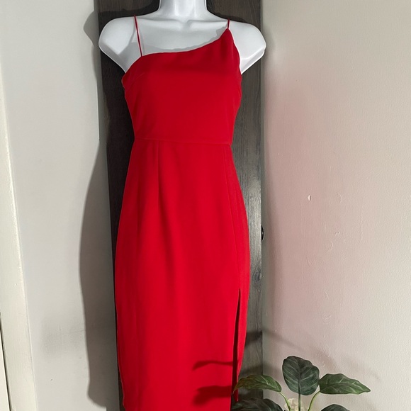 Princess Polly Aero midi red dress - Picture 6 of 16